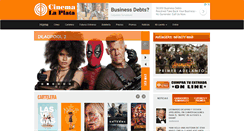 Desktop Screenshot of cinemalaplata.com
