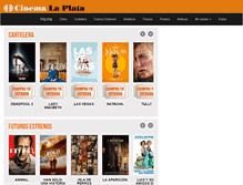 Tablet Screenshot of cinemalaplata.com